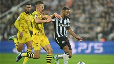 دوري أبطال أوروبا، دورتموند يفوز على نيوكاسل 0/2 ويتصدر المجموعة 