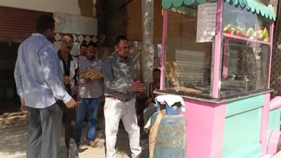 تحرير 3 محاضر تموين خلال حملة رئيس مركز باريس على المحال التجارية 