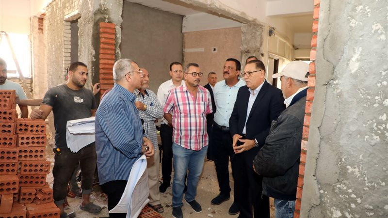 محافظ الشرقية يتابع