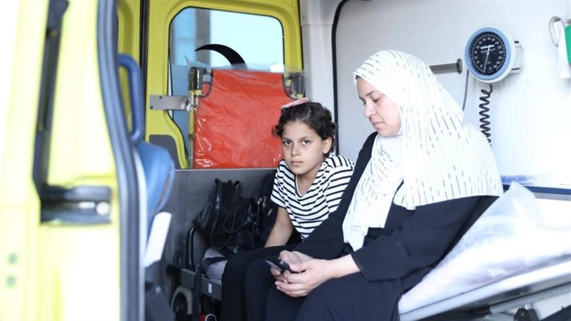 استقبال الأطفال الفلسطينيين