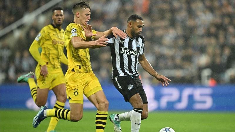 دورتموند ونيوكاسل،