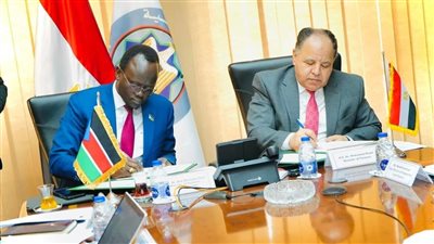 معيط لوزير مالية جنوب السودان: مستعدون لنقل خبراتنا فى تطوير المالية العامة للدولة