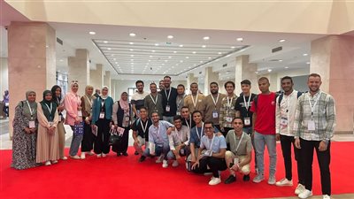 وفد هندسة القناة يشارك بالمعرض السنوي للنقل الذكي واللوجستيات في دورته الخامسة