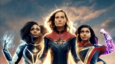 توقعات بتحقيق فيلم The Marvels إيرادات افتتاحية تصل لـ 140 مليون دولار 