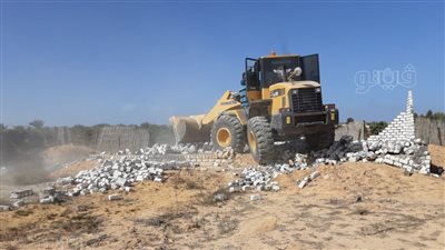 ازالة 11 حالة تعد على أراض زراعية بمطروح (صور)