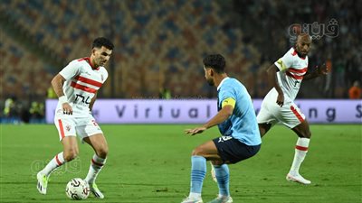 ناصر منسي يسجل هدف التعادل الثالث للزمالك في شباك بيراميدز (صور)