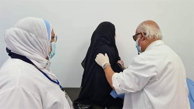 قافلة طبية بقرية
