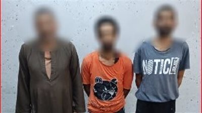 القبض على المتهمين فى واقعة فيديو سرقة محور صفط اللبن بالجيزة