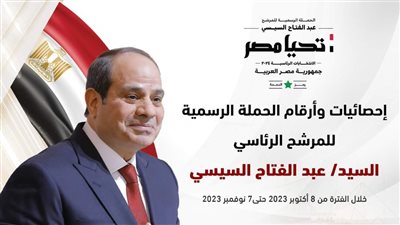 بالأرقام، كشف حساب الحملة الانتخابية للمرشح الرئاسي عبد الفتاح السيسي (صور)