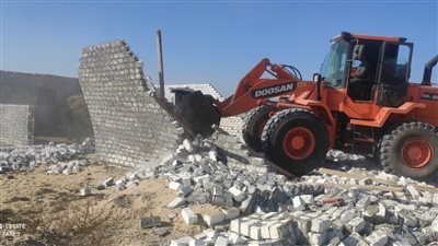 تنفيذ إزالة لـ 57 حالة تعدٍّ على الأراضي الزراعية في الإسماعيلية