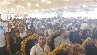 دقيقة حداد على أرواح شهداء فلسطين بالمؤتمر الانتخابي لحملة السيسي بالإسكندرية (صور) 