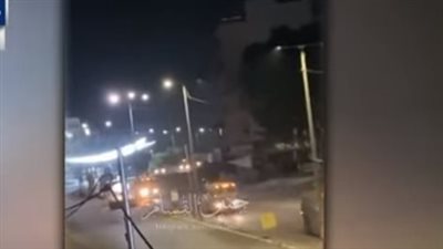 قوات كبيرة من جيش الاحتلال وآلياته تقتحم مدينة جنين (فيديو)
