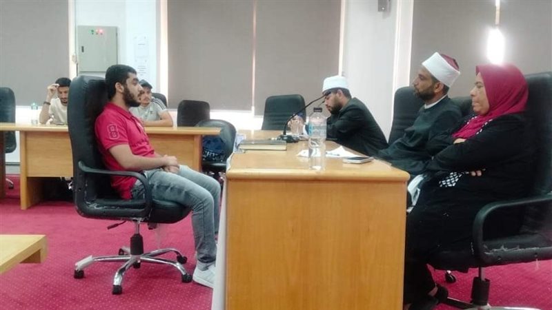 جانب من فعاليات المسابقة،