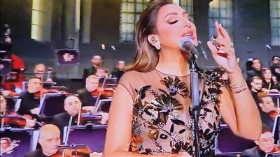 أنغام تقدم “آه لو قابلتك ” و