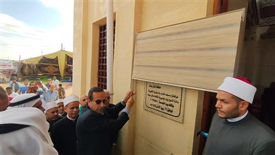 محافظ شمال سيناء يفتتح مسجد أولاد سلام بالشيخ زويد (صور)