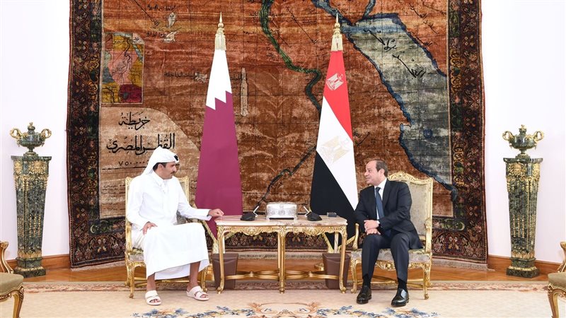 الرئيس السيسي وأمير