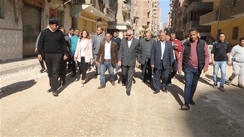 محافظ الجيزة في جولة