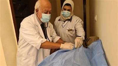 الكشف على 1054 مواطنًا خلال قافلة طبية في البحيرة (صور)