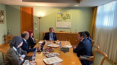 وزير السياحة يعقد لقاءات مع منظمى رحلات وشركات طيران ألمانية ودولية