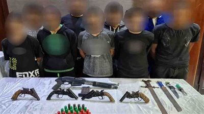 إحباط وقوع مذبحة بالهرم والقبض على 9 أشخاص