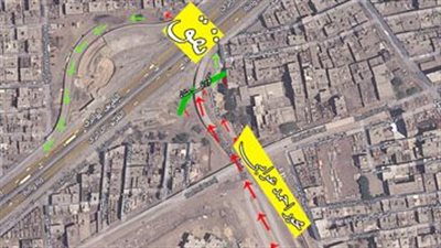خريطة التحويلات المرورية لتنفيذ محور أحمد عرابي وحظر سير النقل الثقيل بمحافظة الجيزة 