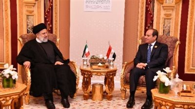 تفاصيل القمة المصرية الإيرانية بالرياض، السيسي يستعرض جهود مصر لدفع مسار التهدئة ووقف إطلاق النار