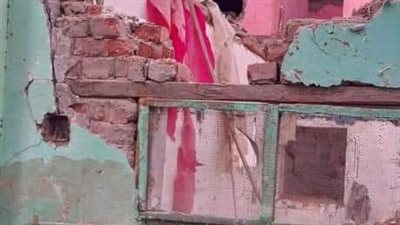 أسفر عن مصرع شخصين، تفاصيل معاينة منزل الفيوم المنهار 