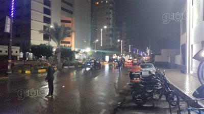 برق وأمطار بمدن وقرى المنوفية (صور)