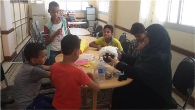 ورشة عمل عن إعادة تدوير المخلفات المنزلية في البدرشين 