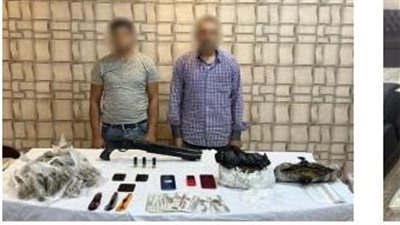 حبس 15 متهما بحياة أسلحة نارية ومواد مخدرة فى الإسكندرية وأسوان ودمياط