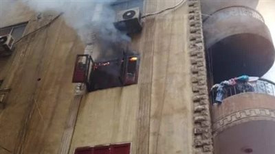  انتداب المعمل الجنائي للتعرف على سبب حريق شقة في بولاق الدكرور