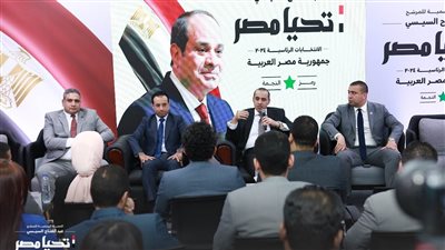 تفاصيل استقبال الحملة الرسمية للمرشح الرئاسي عبد الفتاح السيسي وفدًا من الكيانات الشبابية