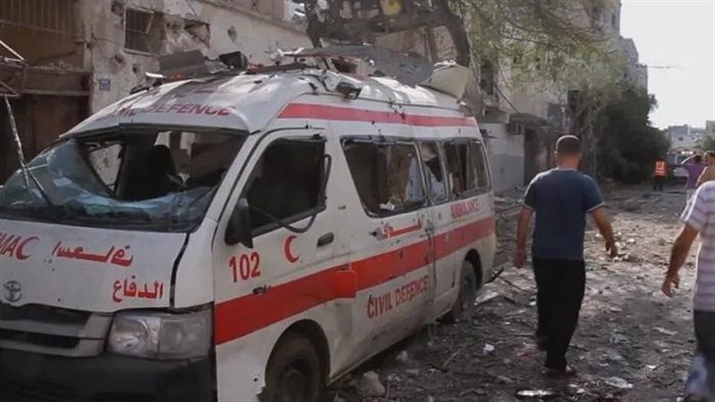 قصف المستشفيات في