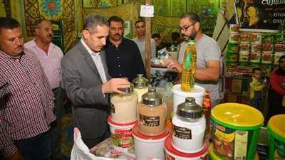 محافظ الغربية في جولة ليلية لتفقد الأسعار في الأسواق والمنافذ التجارية بطنطا