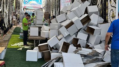 بمشاركة 13 جمعية خيرية، قوافل خيرية من أهالي الدقهلية لدعم غزة