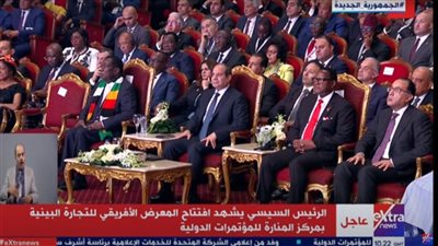السيسي يشهد فيلما تسجيليا عن جهود مصر في التكامل الاقتصادي بين الدول الأفريقية