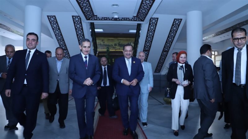وفد لجنة الزراعة