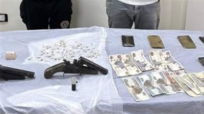 ضبط عاطلين بحوزتهما مخدر وسلاح في الأقصر 