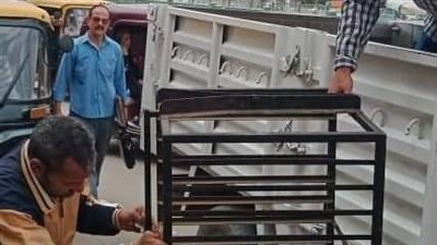 رفع 753 حالة إشغال طريق مخالف بالبحيرة (صور)