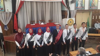 وكيل تعليم الدقهلية يشهد حفل تنصيب المكتب التنفيذي لمجلس اتحاد الطلاب