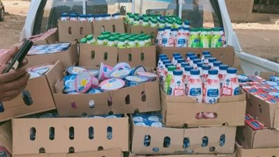 ضبط صاحب مخزن بالأقصر لحيازته سلع غذائية منتهية الصلاحية