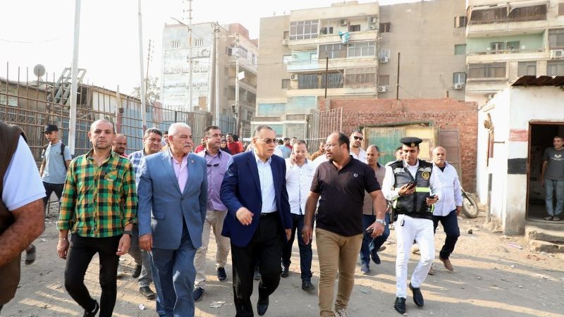 المحافظ يتفقد الموقف