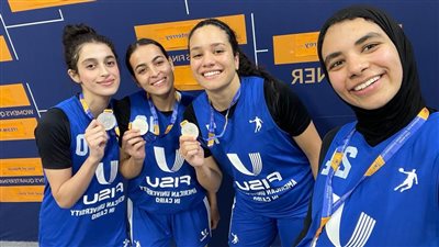 منتخب مصر للجامعات طالبات يفوز بالمركز الثاني لبطولة كأس العالم لكرة السلة بالدوحة