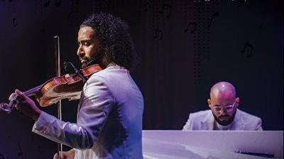 حفل جديد لفؤاد ومنيب بمكتبة الإسكندرية 