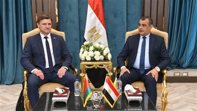  وزير الدولة للإنتاج الحربي يبحث سبل التعاون المشترك مع وزير التجارة البيلاروسي (صور)