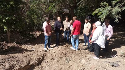 نائب محافظ الجيزة يتفقد مشروعات الخطة الاستثمارية للرصف بمدينة الحوامدية (صور)