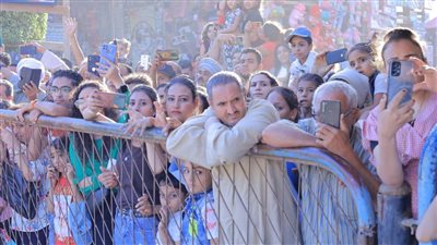 الأقباط يحتفلون بمارجرجس في الرزيقات غرب الأقصر لليوم الرابع