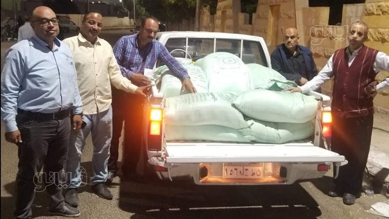 حملات تموينية مكبرة