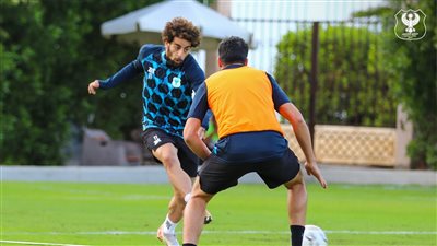 المصري يخوض أولى تدريباته بمعسكر بورسعيد بحضور مجلس الإدارة (صور)