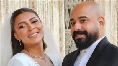 صور جديدة من عقد قران بسمة داود وهاني سرحان